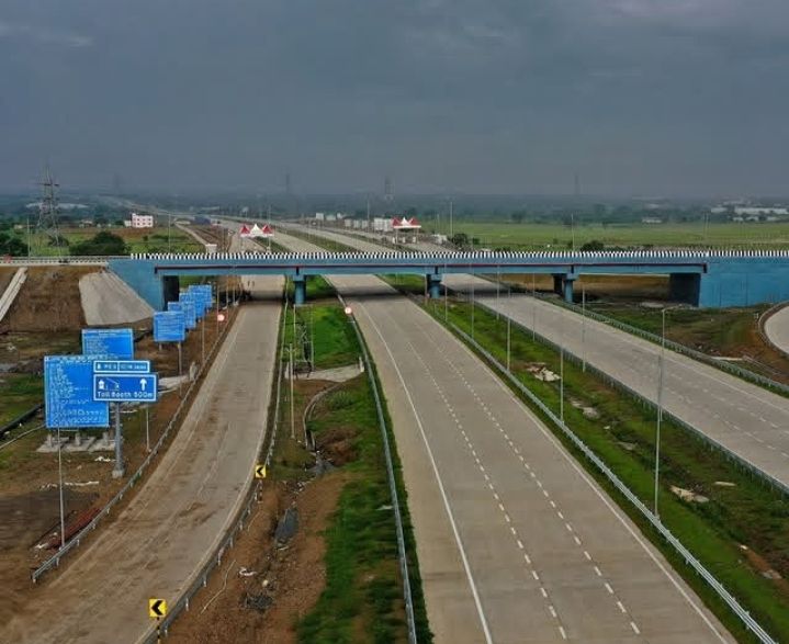 Construction of Samruddhi Express way 